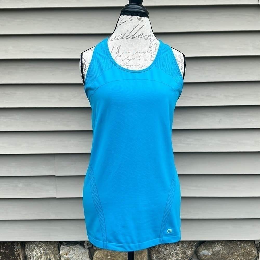 Gapfit Motion Turquoise Seamless Racerback Tank